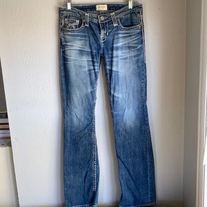 Big star Liv boot cut low rise jeans